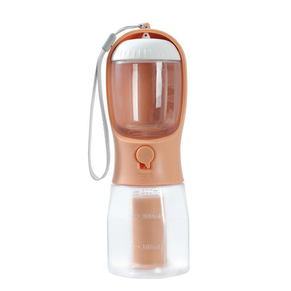 GoSip™ 3-in-1 Pet Bottle – Feeder, Dispenser & Waste Bag