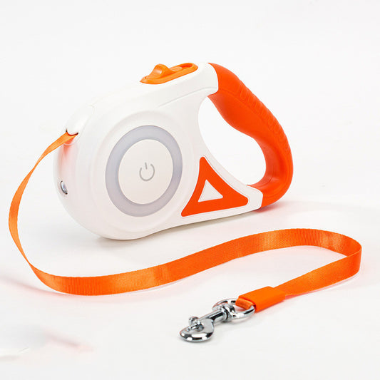 GlowWalk™ Retractable Leash Set with Collar