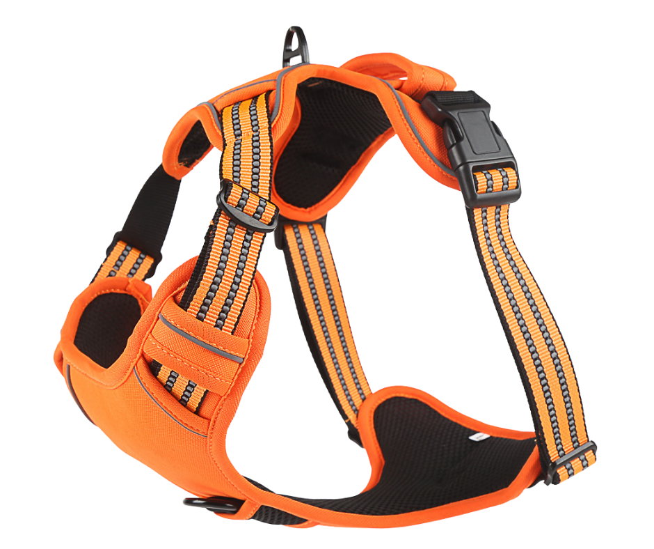 PawGrip™ No-Pull Reflective Dog Harness