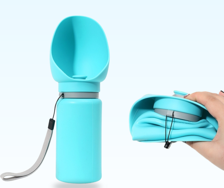 AquaPup™ Foldable Pet Water Bottle
