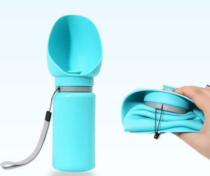 AquaPup™ Foldable Pet Water Bottle