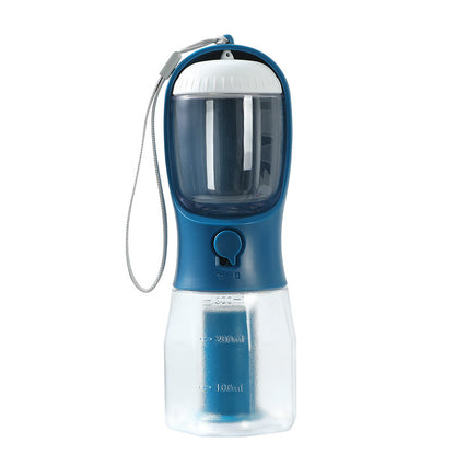 GoSip™ 3-in-1 Pet Bottle – Feeder, Dispenser & Waste Bag
