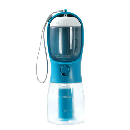 GoSip™ 3-in-1 Pet Bottle – Feeder, Dispenser & Waste Bag