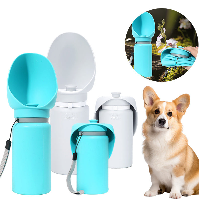 AquaPup™ Foldable Pet Water Bottle