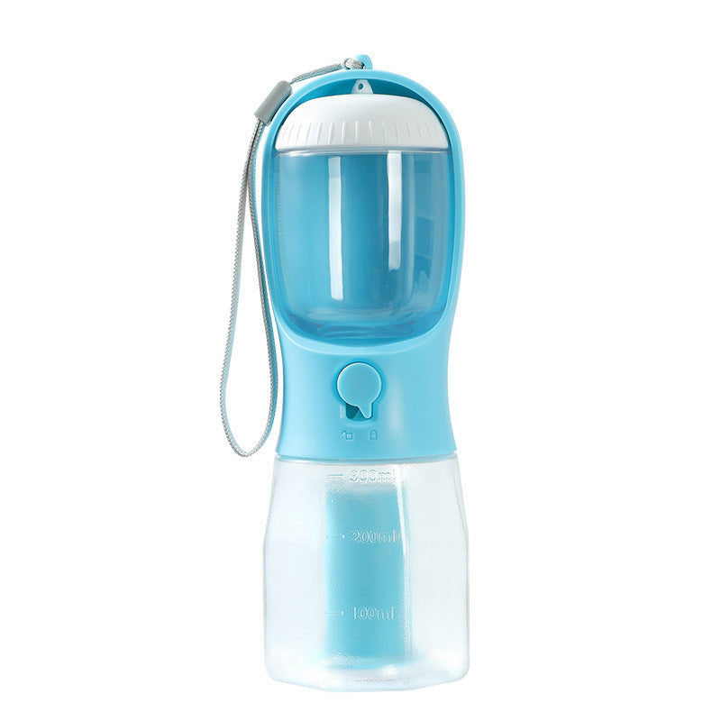 GoSip™ 3-in-1 Pet Bottle – Feeder, Dispenser & Waste Bag