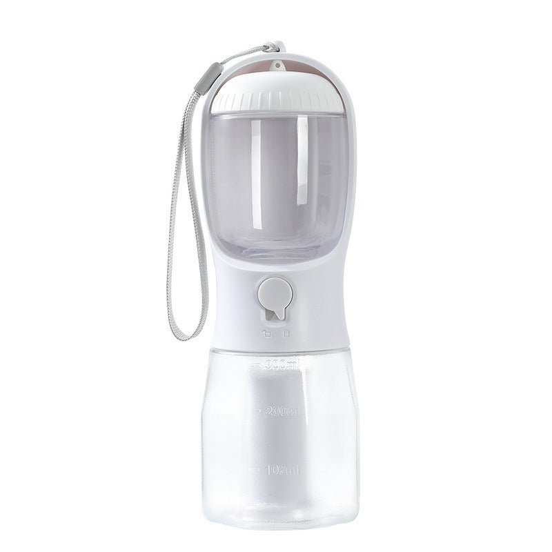 GoSip™ 3-in-1 Pet Bottle – Feeder, Dispenser & Waste Bag