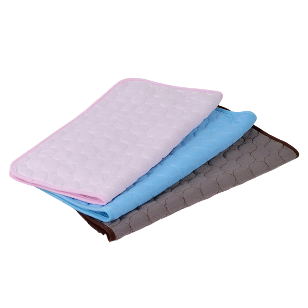 CoolNest™ Pet Cooling Mat – Soft Ice-Silk Summer Bed for Pets