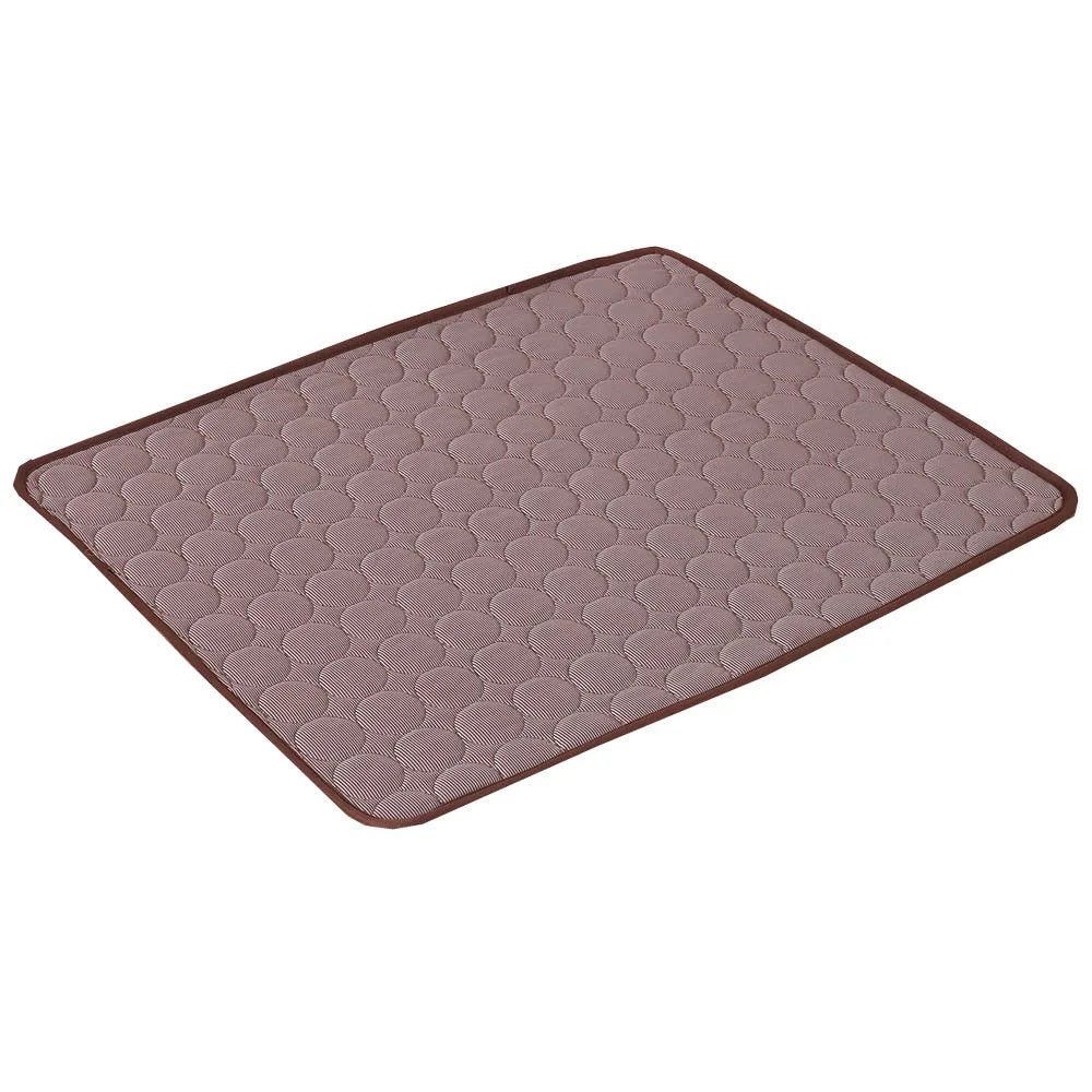 CoolNest™ Pet Cooling Mat – Soft Ice-Silk Summer Bed for Pets