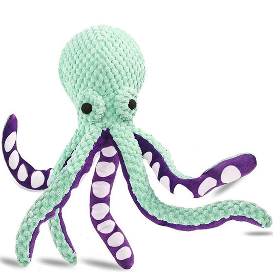 Squeaktopus™ Dog Toy – Wiggle, Tug, and Squeak Fun